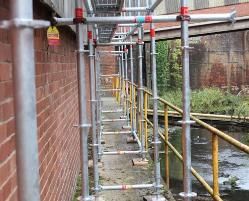 system scaffolding for civil engineering project