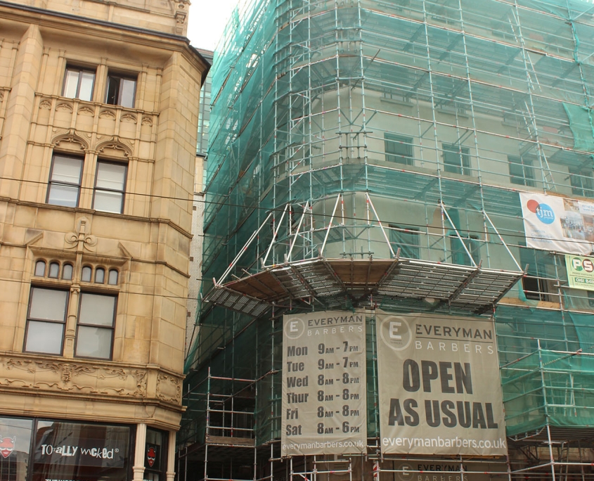 Commercial Scaffolding Services Manchester