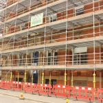 Commercial Scaffolding for renovation projects
