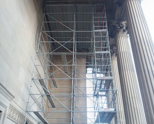 Heritage Scaffolding for Grade 1 Listed Building