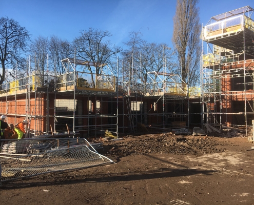 Access Scaffolding for Construction of new build residential