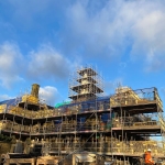 Access Scaffolding, Scaffold Tower and Chimney access scaffold for residentail development