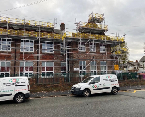 Public Sector Scaffolding for Schools in North West England