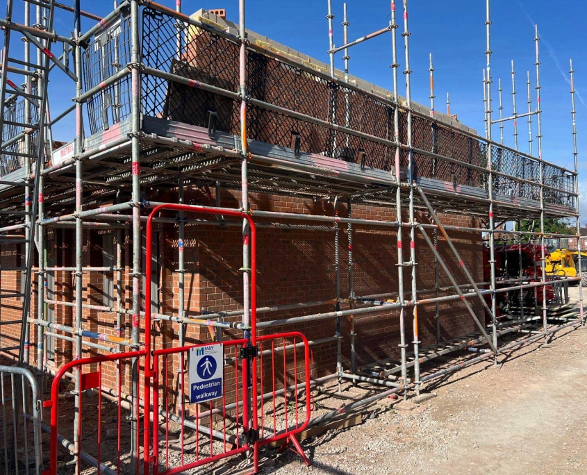 Scaffolding for New Builds and Housing Association developments