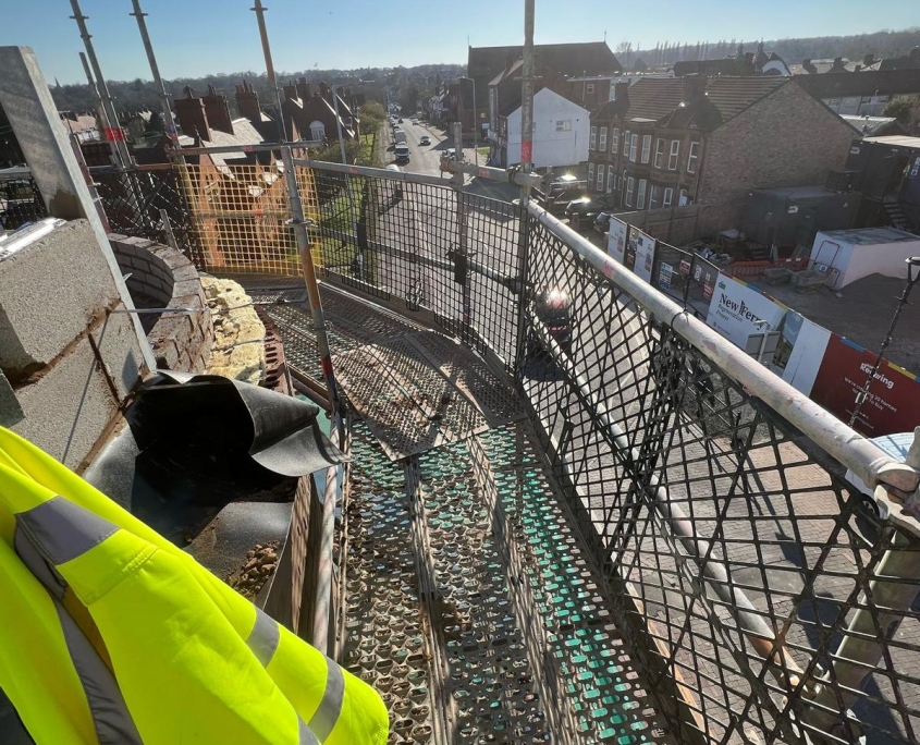 Scaffolding for New Build regeneration project